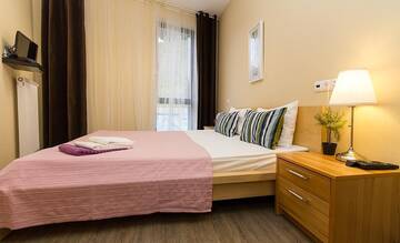Фото номера Стандартный номер  Гостевой дом SKYPARK ApartHotel г. Красная Поляна 5