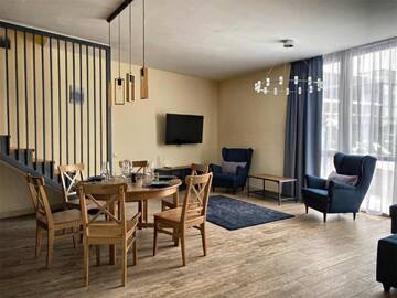 Фото номера Таунхаус с видом на море Гостевой дом SKYPARK ApartHotel г. Красная Поляна 3