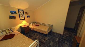 Фото номера Двухместный с 2 кроватями Хостел ABC-Hostel г. Красная Поляна 2