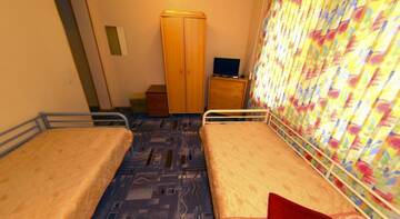 Фото номера Двухместный с 2 кроватями Хостел ABC-Hostel г. Красная Поляна 5